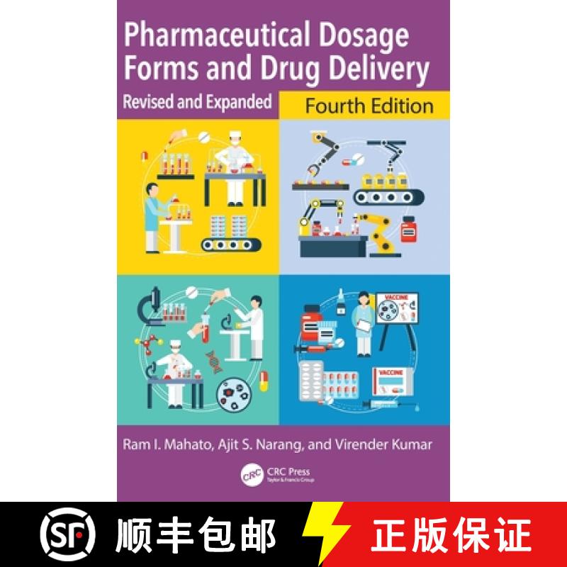 【3-4周达】Pharmaceutical Dosage Forms and Drug Delivery: Revised and Expanded [9781032480602]