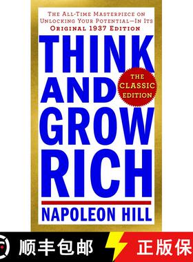 【3-4周达】Think and Grow Rich: The Classic Edition: The All-Time Masterpiece on Unlocking Your Poten... [9780143110163]