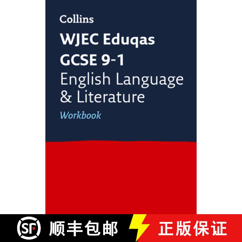 【3-4周达】WJEC Eduqas GCSE 9-1 English Language and Literature Workbook: Ideal for Home Learning, 20... [9780008326920]