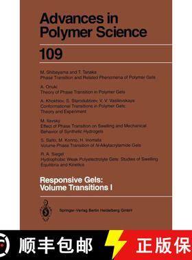 【3-4周达】Responsive Gels: Volume Transitions 1 [9783662149355]