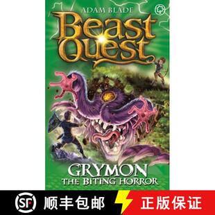 Beast 9781408343272 Horror 4周达 Series Grymon Quest Book the Biting