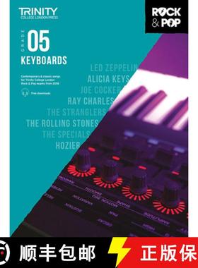 【3-4周达】Trinity College London Rock & Pop 2018 Keyboards Grade 5 CD Only [9780857366610]