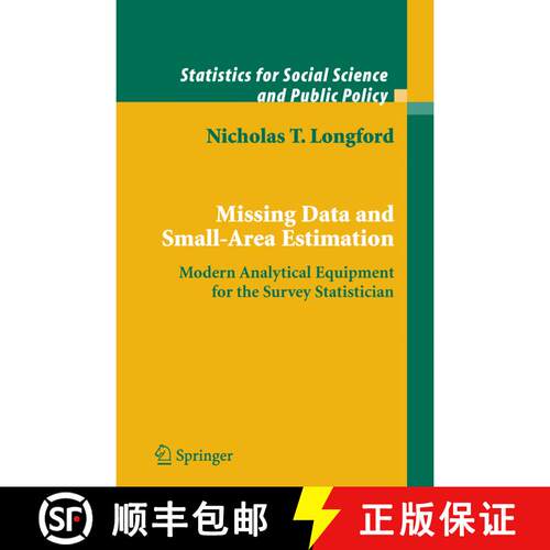【3-4周达】Missing Data and Small-Area Estimation : Modern Analytical Equipment for the Survey Statis... [9781849969079]
