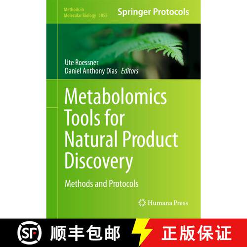 【3-4周达】精装 Metabolomics Tools for Natural Product Discovery : Methods and Protocols [9781627035767]