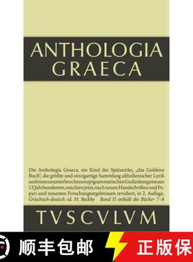 预订 Anthologia Graeca, Band 2, Buch VII-VIII [9783110361711]