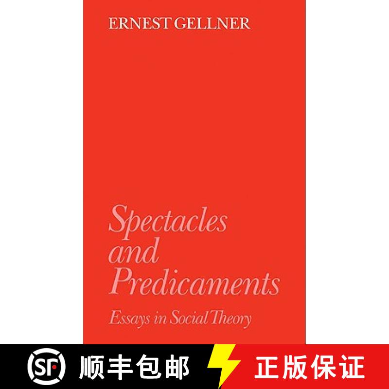 【3-4周达】Spectacles and Predicaments: Essays in Social Theory [9780521424349]