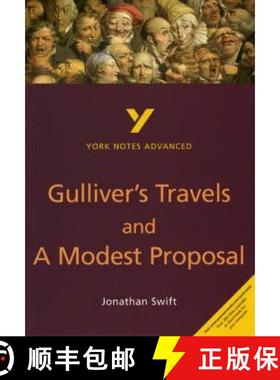 【3-4周达】Gulliver's Travels and A Modest Proposal everything you need to catch up, study and prepar... [9780582424760]