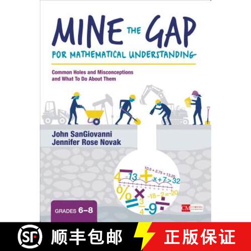 【3-4周达】Mine the Gap for Mathematical Understanding, Grades 6-8: Common Holes and Misconceptions a... [9781506379821]