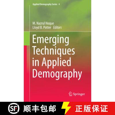 【3-4周达】精装 Emerging Techniques in Applied Demography [9789401789899]