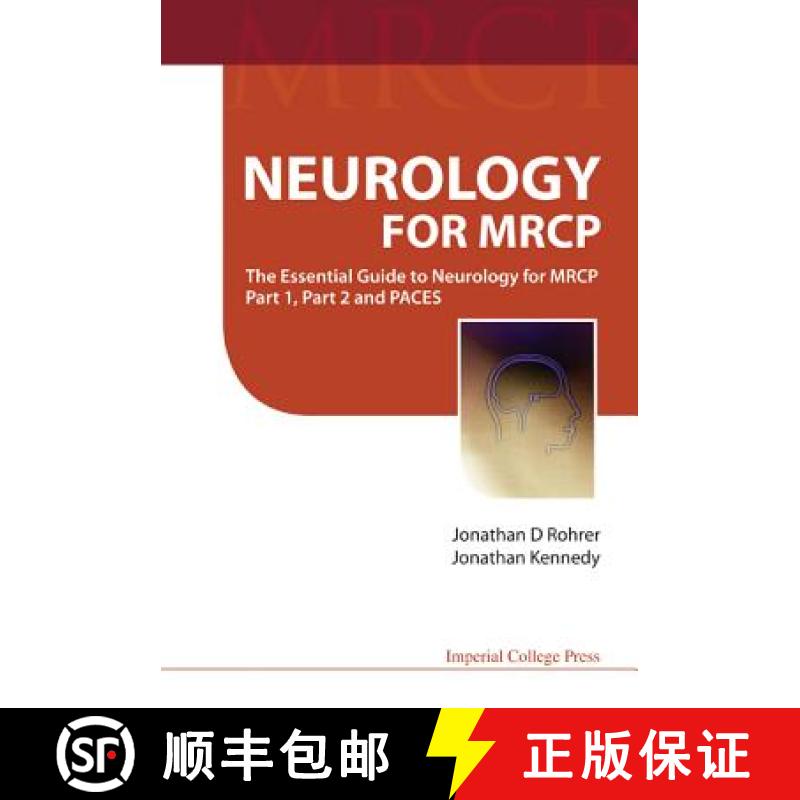 【3-4周达】Neurology for Mrcp: The Essential Guide to Neurology for MRCP Part 1, Part 2 and Paces [9781848164628]