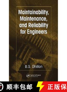 【3-4周达】Maintainability, Maintenance, and Reliability for Engineers [9780849372438]