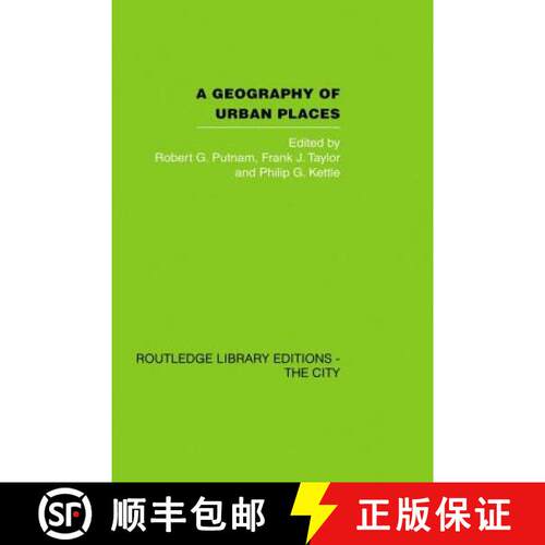 【3-4周达】A GEOGRAPHY OF URBAN PLACES RLEC [9780415489577]