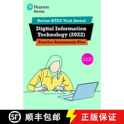 【3-4周达】Pearson REVISE BTEC Tech Award Digital Information Technology 2022 Practice Assessments Pl... [9781292436227]