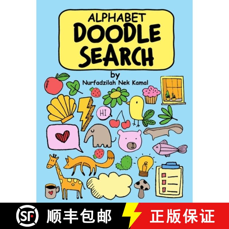 【3-4周达】Alphabet Doodle Search: Colouring Book [9789672692300]