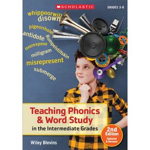 Grades Phonics Study Word Teaching 9781338113488 4周达 Intermediate the