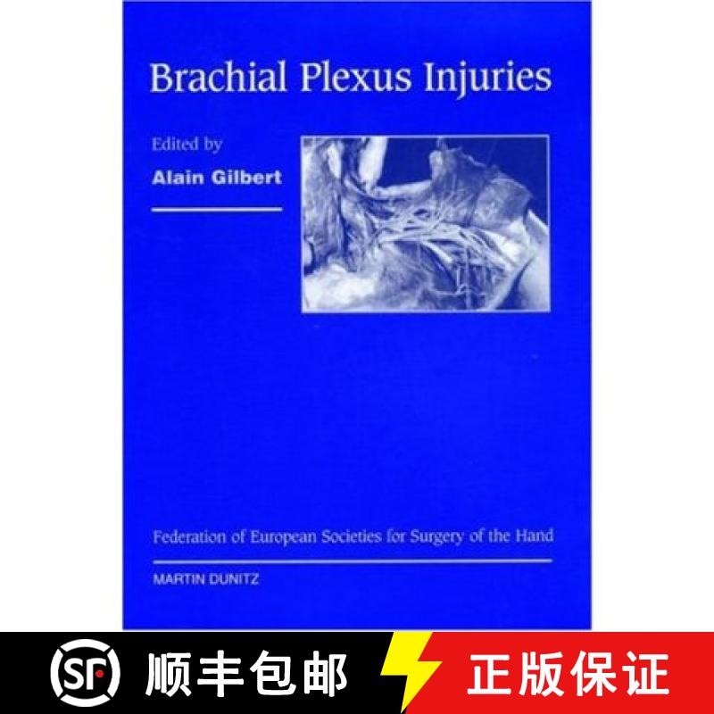 【3-4周达】Brachial Plexus Injuries: Published in Association with the Federation Societies for Surge... [9781841840154]