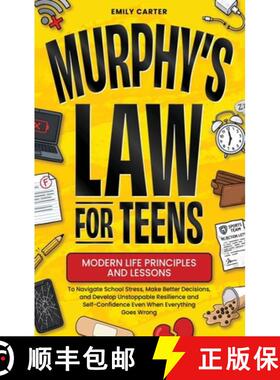 【3-4周达】精装 Murphy's Law for Teens: Modern Life Principles and Lessons to Navigate School Stress,... [9789527634295]