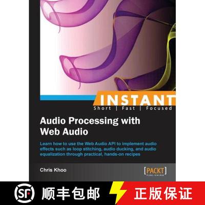 预订 Instant Audio Processing with Web Audio How-to [9781782168799]