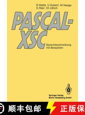【3-4周达】PASCAL-XSC: Sprachbeschreibung mit Beispielen [9783540537144]