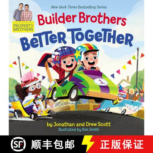 【3-4周达】精装 Builder Brothers: Better Together [9780062846655]