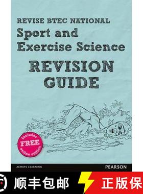 【3-4周达】Pearson REVISE BTEC National Sport and Exercise Science Revision Guide inc online edition ... [9781292150444]