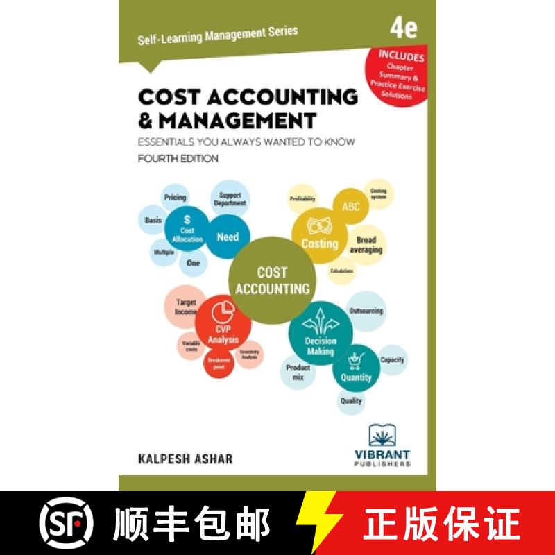 【3-4周达】Cost Accounting and Management Essentials You Always Wanted to Know: 4th Edition [9781949395358]