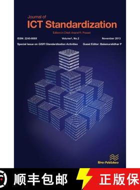 【3-4周达】Journal of Ict Standardization 1-2 [9788792982971]