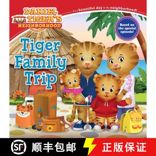 【3-4周达】Tiger Family Trip [9781481477451]