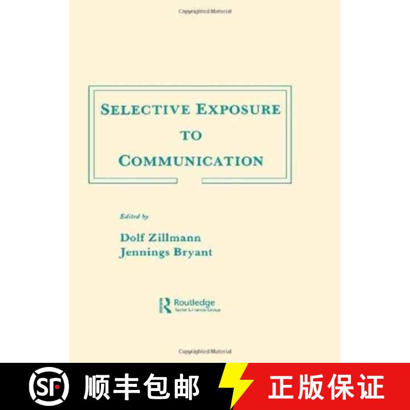 【3-4周达】Selective Exposure To Communication [9780898595857]
