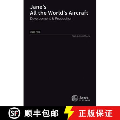预订 精装 简氏全球飞机: 开发与生产 Jane’s All the World’s Aircraft: Development & Production 2019-2020 [9780710633118]