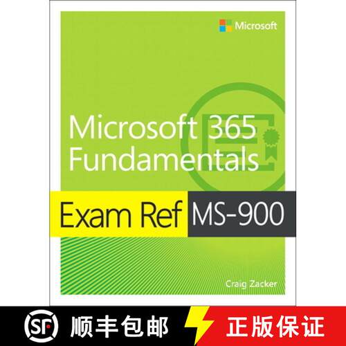 【3-4周达】Exam Ref Ms-900 Microsoft 365 Fundamentals [9780136484875]