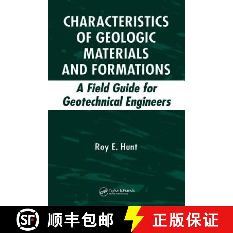【3-4周达】Characteristics of Geologic Materials and Formations : A Field Guide for Geotechnical Engi... [9781420042764]