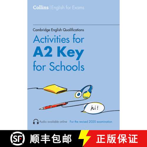 【3-4周达】Cambridge English Qualifications - Activities for A2 Key for Schools [9780008461164]