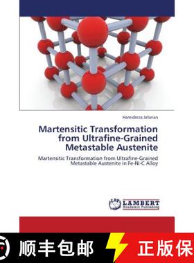 预订 Martensitic Transformation from Ultrafine-Grained Metastable Austenite [9783659386299]