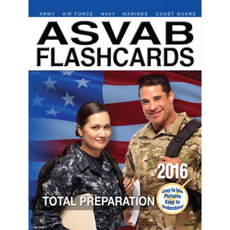 预订 ASVAB Flashcards 2016[9781607874973]_虎窝淘