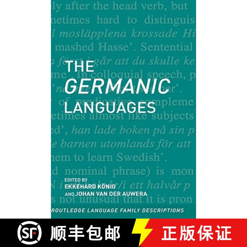 【3-4周达】The Germanic Languages [9780415057684]