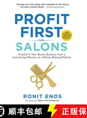 【3-4周达】Profit First for Salons: Transform Your Beauty Business from a Cash-Eating Monster to a Mo... [9781957048376]