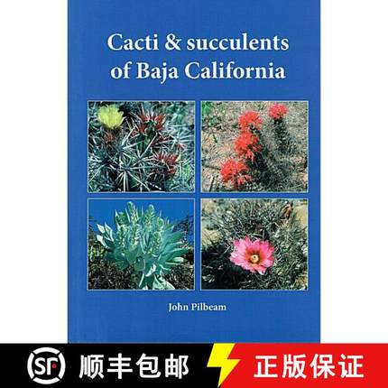 【3-4周达】Cacti & Succulents of Baja California [9780902099982]