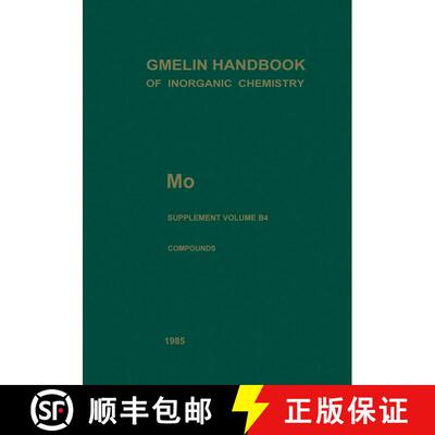 【3-4周达】Mo Molybdenum: Hydrous Molybdates of Groups VA to VIB Metals (System Nos. 18 to 52) (Eight... [9783662078389]