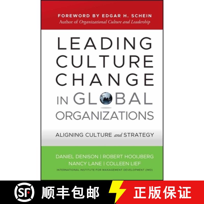 【3-4周达】Leading Culture Change In Global Organizations: Aligning Culture And Strategy [Wiley经管] [9780470908846]