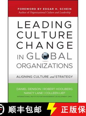 【3-4周达】Leading Culture Change In Global Organizations: Aligning Culture And Strategy [Wiley经管] [9780470908846]