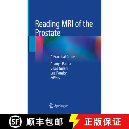 【3-4周达】精装 Reading MRI of the Prostate: A Practical Guide [9783319993553]