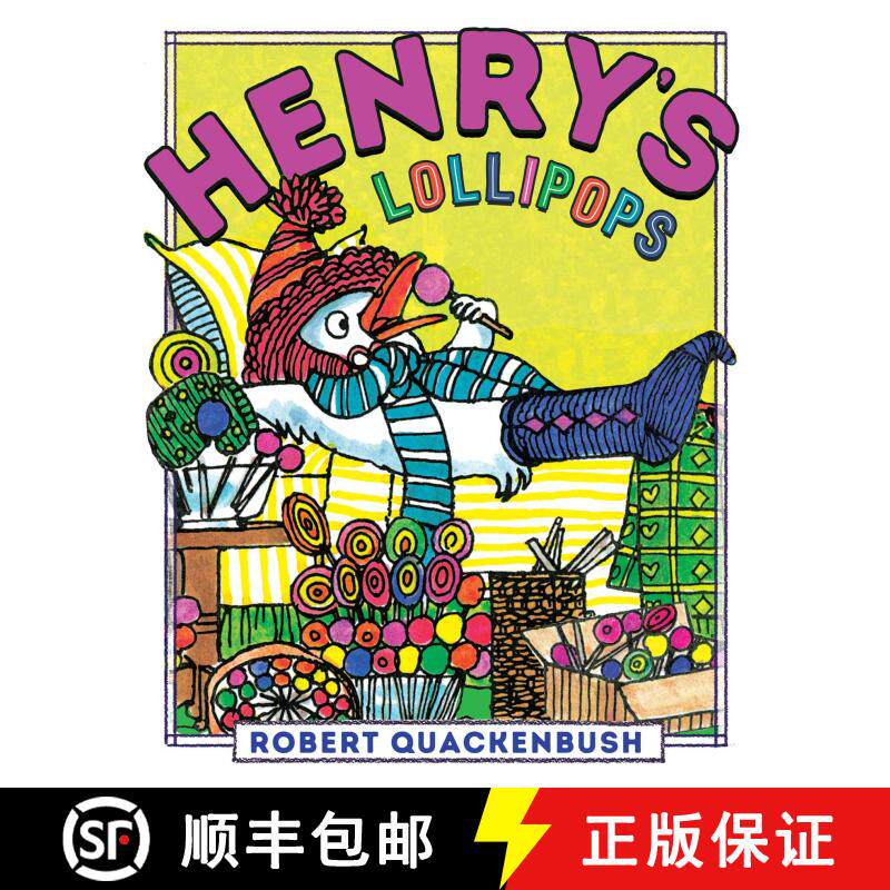 【3-4周达】精装 Henry's Lollipops [9781534415492]