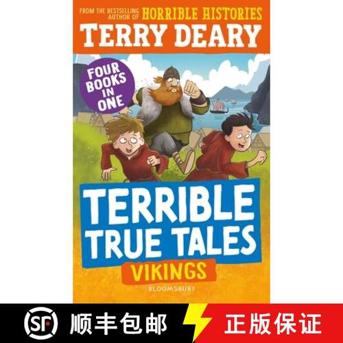 【3-4周达】Terrible True Tales: Vikings : From the author of Horrible Histories, perfect for 7+ [9781801997447]