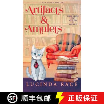 【3-4周达】Artifacts & Amulets Hardcover: A Paranormal Witch Cozy Mystery [9781966424062]