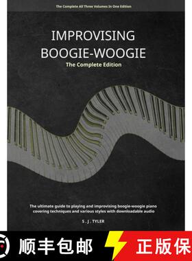 【3-4周达】Improvising Boogie Woogie The Complete Edition [9781919611877]
