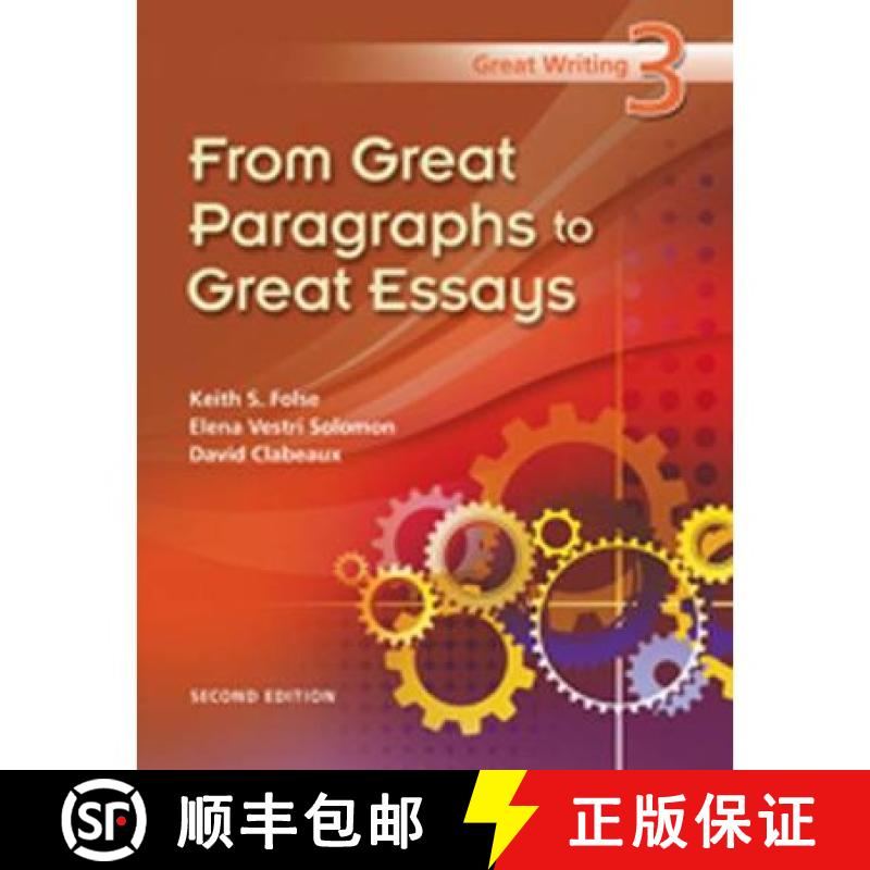 【2-3周达】Great Writing 3: From Great Paragraphs to Great Essays [9781424062102]