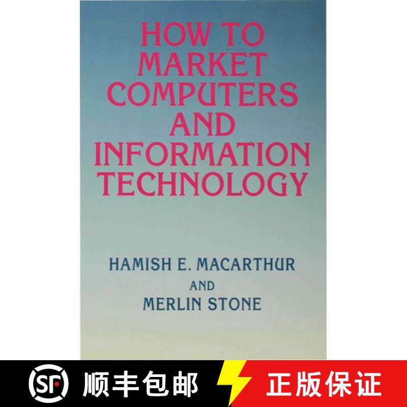 【3-4周达】How to Market Computers and Information Technology [9780333608142]