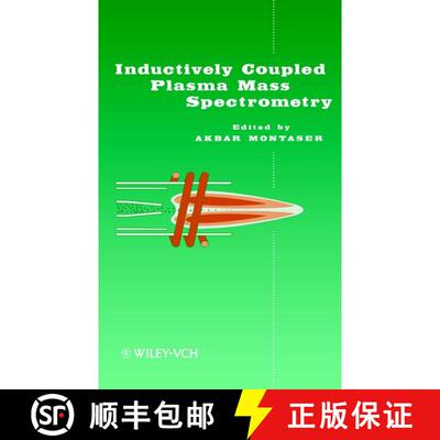 【3-4周达】精装 Inductively Coupled Plasma Mass Spectrometry [Wiley化学化工] [9780471186205]