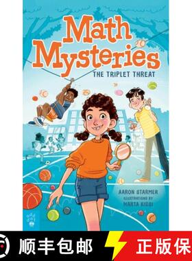 【3-4周达】Math Mysteries Book 1: The Triplet Threat [9781250839282]